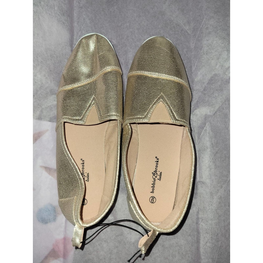 womens size 9 shoes rose gold slip on